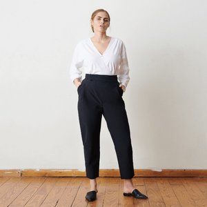 M - ADAY Portfolio Tailored Pants - Black